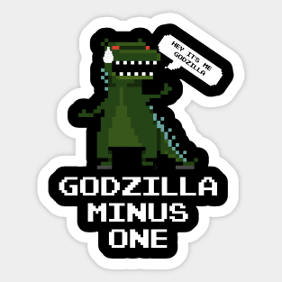 Godzilla Minus One Sticker